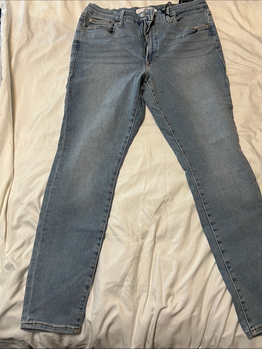 Zara Women’s Skinny Jeans — Light Blue Wash